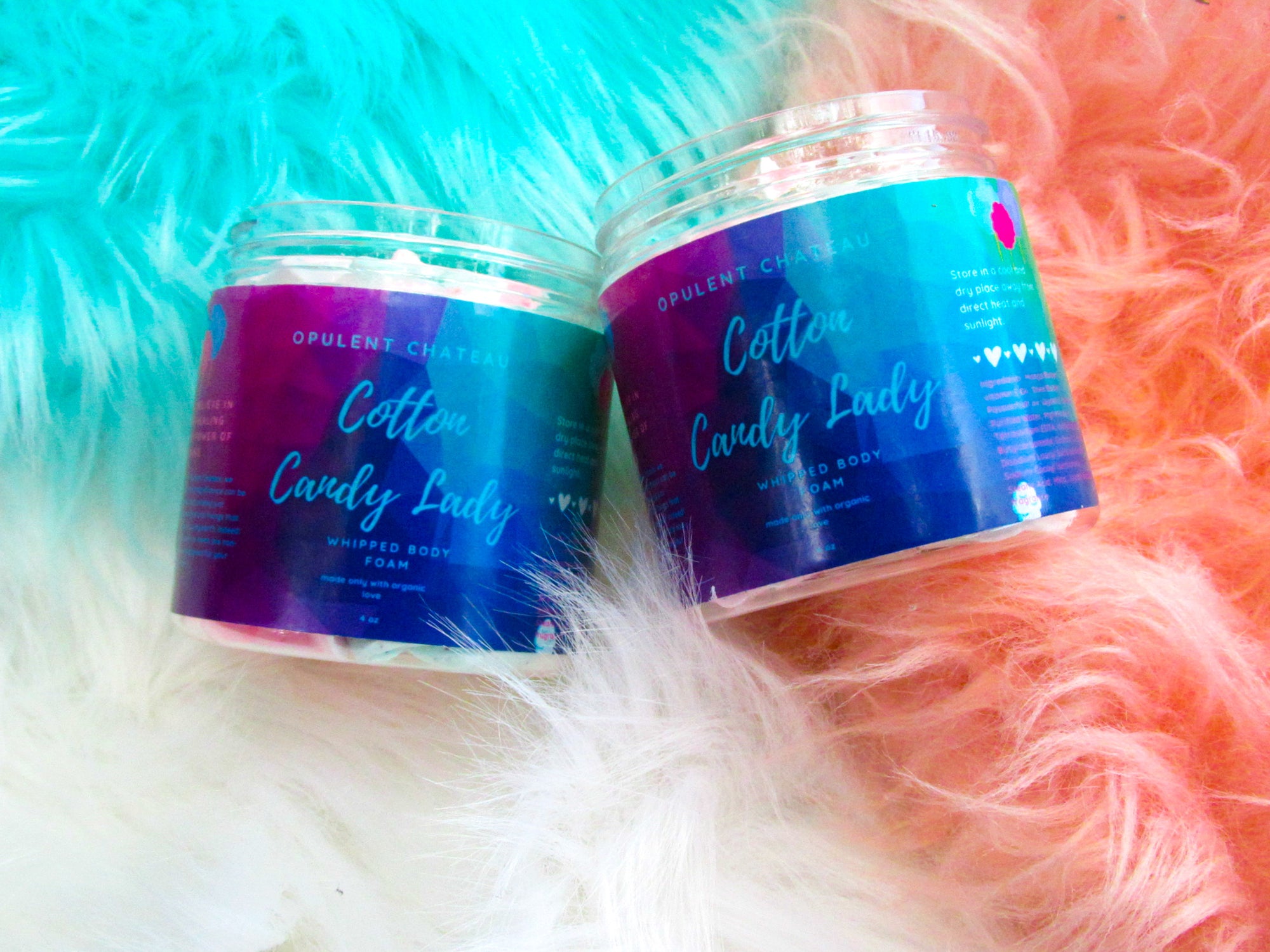 Cotton Candy Lady Whipped Soap