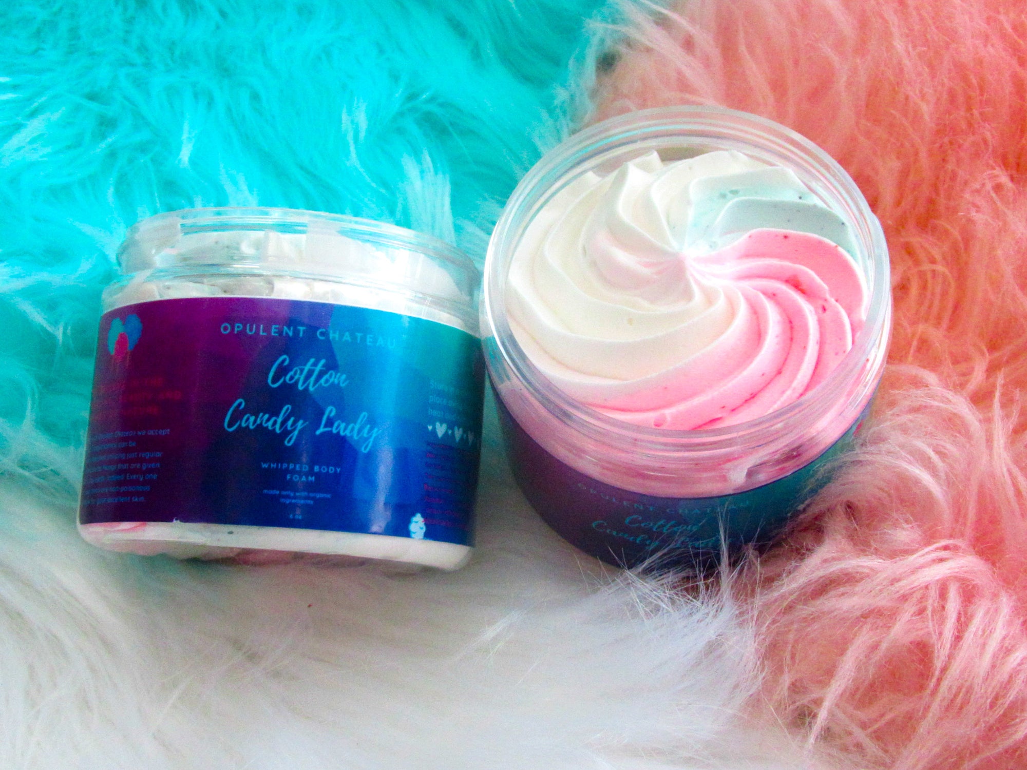 Cotton Candy Lady Whipped Soap