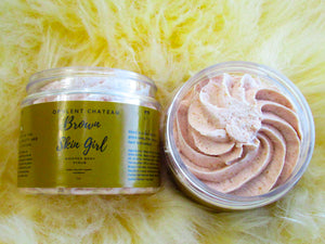 BROWN SKIN GIRL BODY SCRUB